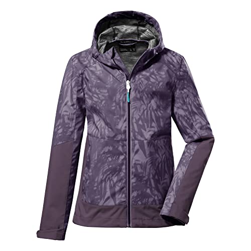 killtec Mädchen Softshelljacke/Outdoorjacke mit Kapuze KOS 55 GRLS SFTSHLL...