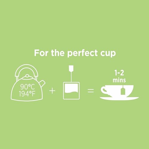 Miniatura 8 de Taylors of Harrogate té verde hibisco blanco y melocotón, 20 bolsas de té (paquete de 3)