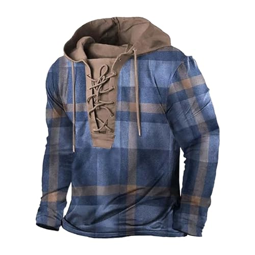 DUHGBNE Meine Bestellungen Anzeigen Essentials Hoodie Herren Herren Vintage bedrucktes Kapuzen-T-Shirt Frühling und lässiger Kapuzenpullover Essentials SchnäPpchen des Tages