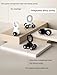 Recessed Invisible Curtains Track for Top Mounted Recessed Guide Rails Concealed Slide Rails(Black,160cm/5.2ft)