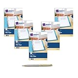 Avery Mini Filler Paper, 5.5 x 8.5 Inches, 500 Sheets (14230) - Bundle: Includes Plexon Crystal Ballpoint Pen (5-Pack 5 1/2 x 8 1/2)