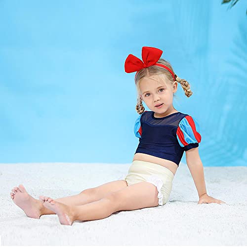 Image of Lito Angels Baby Little Girls Princess Swimming Costume Two-Pieces One Pieces Swimsuit Bathing Suit