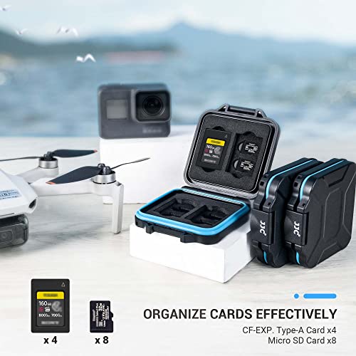 Tarjetas Micro SD y CFexpress tipo A siempre seguras con este estuche estanco e impermeable JJC 2