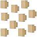 Produktbild Gedotec Möbelgriff eckig Türknopf Vintage Möbelknopf Messing glänzend für Schrank-Türen - SQUARE | Knopf 30 x 30 mm | Schrankknopf Gold-Optik | 1 0Stück - Design Tür-Knauf für Schubladen mit Schrauben