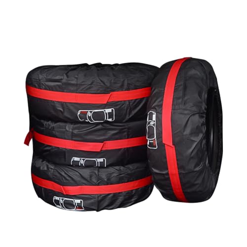 Fundas de repuesto para neumáticos de coche, 13 a 23 pulgadas, impermeables, a prueba de polvo, protección de ruedas de automóvil, bolsas de almacenamiento universales para neumáticos de repuesto