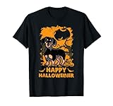 Photo Gallery happy halloweiner bassotto halloween wiener dog lover maglietta Photo Gallery happy halloweiner bassotto halloween wiener dog lover maglietta