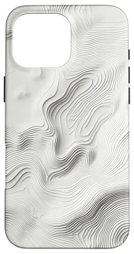 �ŏ����̒n�`�����ۓI�Ȓn�`�֊s�f�U�C���B �X�}�z�P�[�X iPhone 16 Pro Max �p