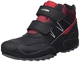 Backstrap Geox Jungen J New Savage Boy B A Schuhe,34 EU,Black Red
