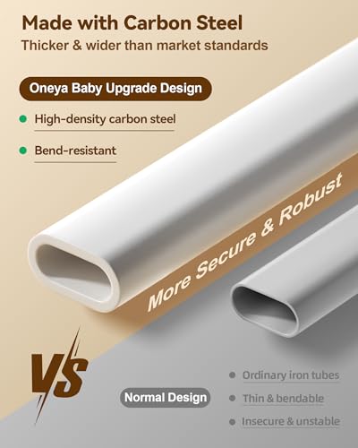 Baby Bed Rail Guard for Toddlers, Reinforced 74.8in Toddler Bed Rails for Twin, Full, King Bed with Height Adjustable, Extral Tall Child Safety Side Railing Guards/Bedrail for Kids, Grey Bear, 1 Side - Thumbnail 2