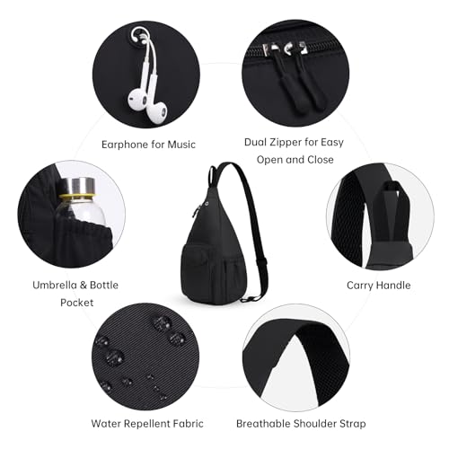 Mochila Convertible Sling Crossbody para Hombre y Mujer miniatura 4