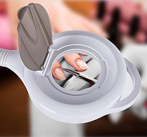 Lupa 3X con lámpara LED blanca y rotación de 360 grados 3