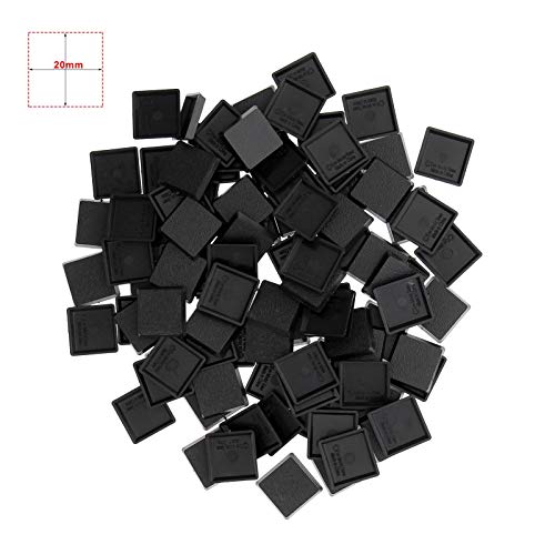 Socles de 20 mm et bases carrées noires pour vos maquettes miniatures