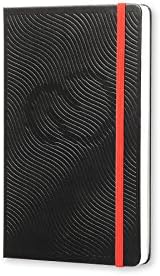 Moleskine Smart Notebook, Digital Notebook with White Pages Connected to the App Creative Cloud Connected, Hard Cover, Large Size 13 x 21 cm, Black, 600 Pages