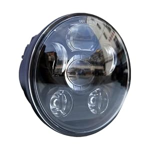 Locisne 5.75' Runde LED Motorrad Scheinwerfer