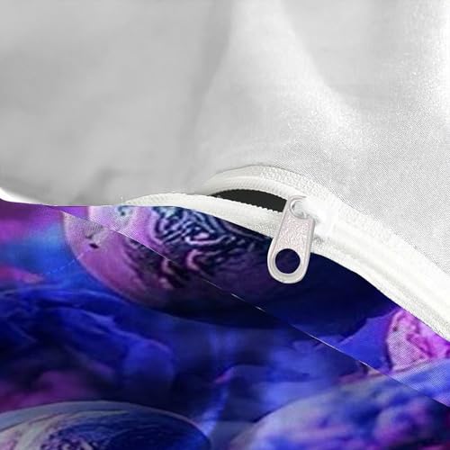 Housse de couette nébuleuse en microfibre premium pour lit King - 5