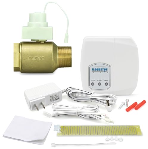 FloodStop Water Heater Leak Detector Kit, 1-1/2" NPT MIP x FIP