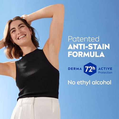NIVEA Black & White Fresh Anti-Perspirant Spray (250ml), 72hr Anti-Sweat Women's Deodorant Spray, No Stains on Black and White Clothes