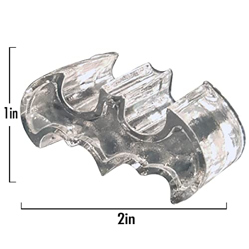 Bandeja para cubos de hielo Batman goma moldeada gris miniatura 5