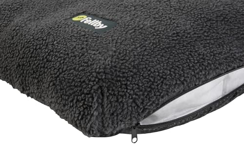 Fellby Hundedecke Faserpelz Premium 70 x 100 cm Grau