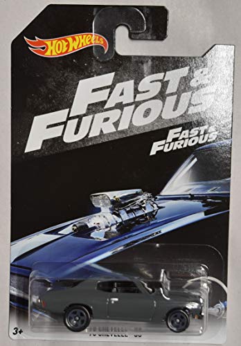Hot Wheels '70 Chevelle SS Gris miniatura 1