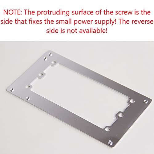 JIVIMOCO Deflector de Fuente de AlimentacióN SFX una ATX Adaptador de Fuente de AlimentacióN SFX una ATX PSU Convertidor de ConversióN con 4 Tornillos, Negro - imagen 8