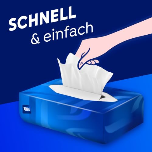 Tempo Original Taschentücher Duo-Box - Vorteilspack - 12 Boxen, 100 Tücher pro Box - extra starke, weiche Papiertaschentücher… – Ansicht 4