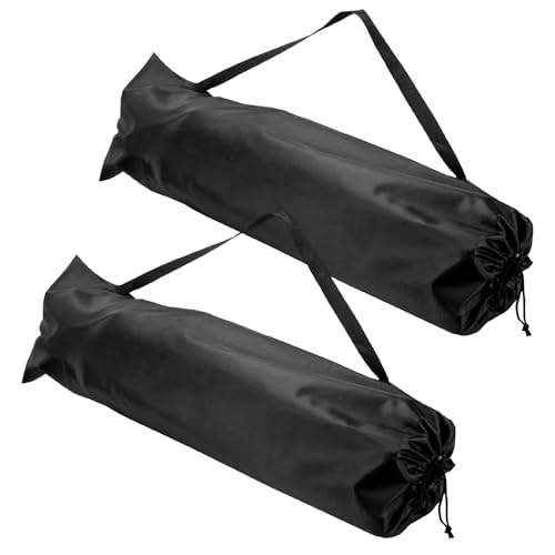 Dairrr Fuuu Large Camping Chair Bags Replacement for Coleman, Camp Folding Chair Bags, Lawn Chair Bag Replacement Outdoors & Sports,37.2 Inches, Black, 2 Pack