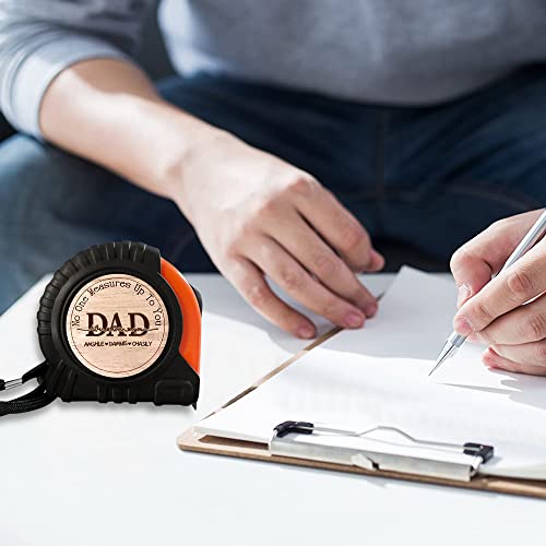 Set personalizado cinta métrica y martillo para papá miniatura 4