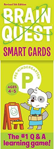Image of Brain Quest Pre-Kindergarten Smart Cards Revised 5th Edition (Brain Quest Smart Cards)