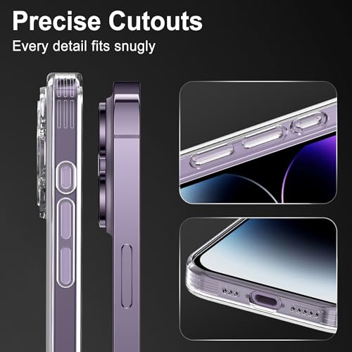 Mootobo for iPhone 14 Pro Case 6.1-Inch, Matte Shockproof Bumper Phone Cover - Image 4