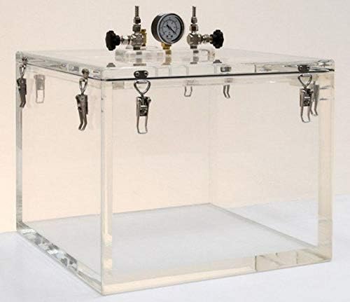 Terra Universal 5235-04B Vacuum Chamber, 17" Length, 17" Width, 13.5" Height
