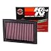 Imagen de K&N KA-2508 Filtro de Aire para Kawasaki EX250R NINJA 08-12 Moto