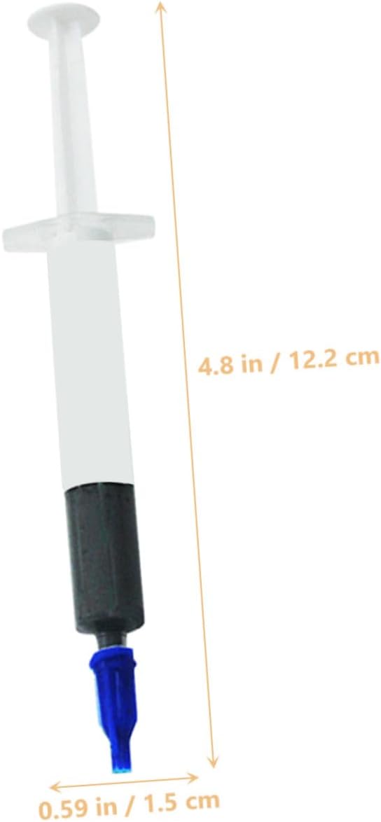 SHINEOFI Thermal Paste 8w High Thermal Conductivity Silicone Grease Set with 1 Syringe + 2 Finger Caps + 1 Spatula for CPU Gpu Cooling and Computer Components Maintenance