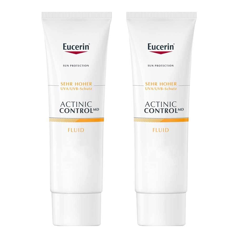 Eucerin Sun Actinic Control SPF100 Fluid Protezione Cheratosi Attinica, 80ml