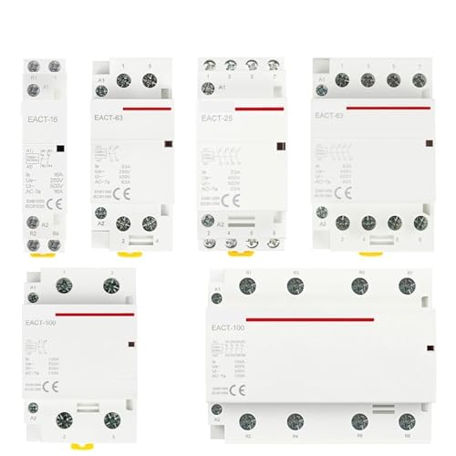 Contacteur modulaire 32A 2NC pour rail DIN AC 220V domotique