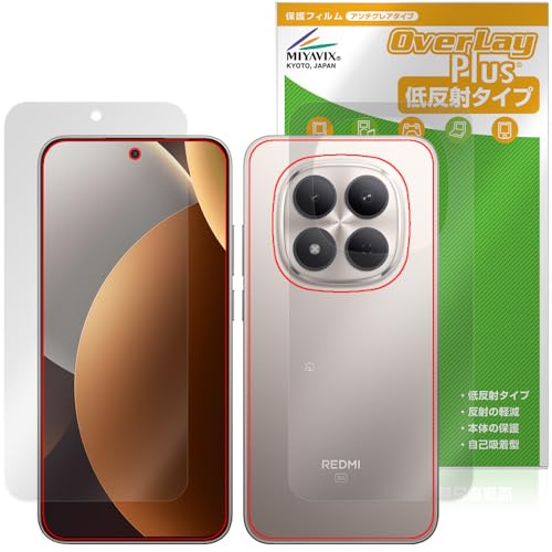 �~���r�b�N�X Xiaomi REDMI Note 15 Pro 5G �Ή� �ی� �t�B���� ���˖h�~ �h�w�� �h�C�A �t���E�w�� �Z�b�g ���{��