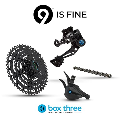 Box Three Prime 9 Wide Single Shift eBike Groupset: Unlock Unparalleled Performance and Reliable Shifting for Your Mountain eBike Adventures Components