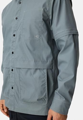 Camisa para hombre camel active casual elegante de manga larga transpirable 6