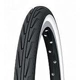 Uso: urbano Michelin Diabolo Cubierta Rígida, Rennradreifen City\'J, 44-406 (20X1.75), Schwarz/Weiãÿ, FA003466037, Negro, 406-44 (20 x 1.75)