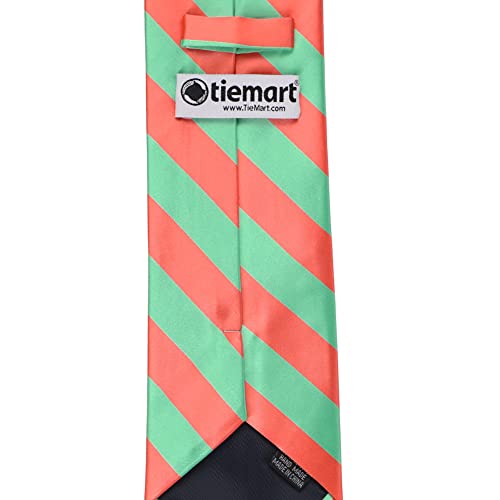 Image of tiemart Men's Striped Tie Standard Length