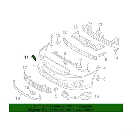 Cubierta de gancho de remolque para parachoques Mitsubishi Lancer ABS resistente 6400G805XA 6