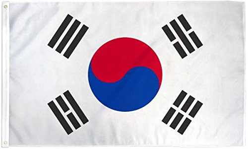South Korea Flag 2x3ft Poly