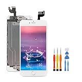 Compatibilité: Remplacement d'écran iPhone 6S Blanc. Ecran LCD compatible uniquement pour iPhone 6S (modèle A1633, A1688, A1700). Si vous ne connaissez pas le modèle de votre IPhone, il est noté à l'arrière de votre téléphone.