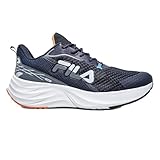 Fila Tenis Racer Comet Masculino, Marinho/Laranja/Cinza, 43