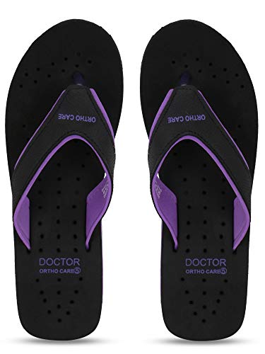 Image of DOCTOR EXTRA SOFT Chappal Care Orthopaedic and Diabetic Comfort Doctor Flip-Flop and House Slipper's for Women's D-18