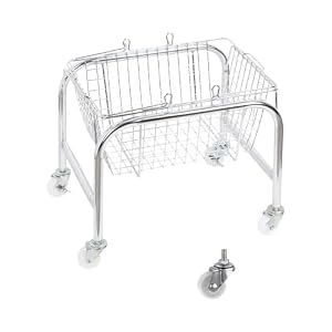 lvjiajin 金属製の収納バスケット スナック 化粧品 衣類 事務用品 スクールバッグなどに最適 キャスター付き キッチン バスルーム ピクニックに最適です 金属製 高耐荷重 ピクニック用 寝室・リビング・オフィス用収納ラック (...