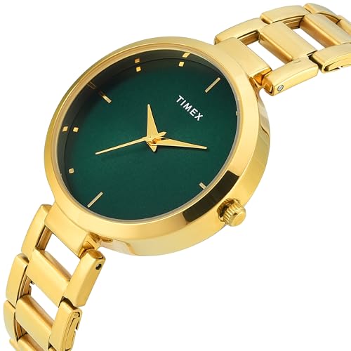 Image of TIMEX Analog Watch for Woman with Round Dial & Water Resistant Women's Wrist Watches
