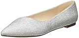 Buffalo Damen Renee Ballerinas, Silver, 37 EU