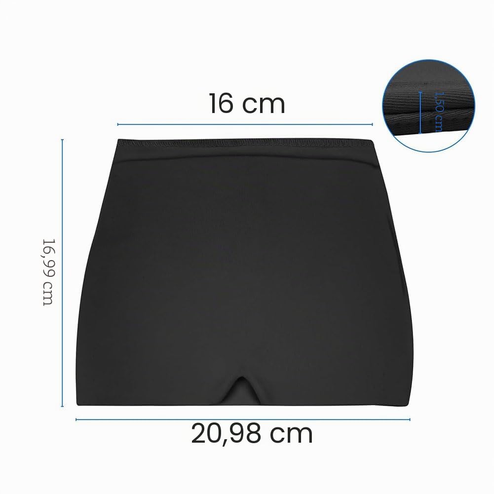 Alivio Para Migraña,Gorro De Gel Frío,Gorro De Gel Frio Migraña,Reutilizable De Compresas Frias Y Calientes,Negro,Kiuiom
