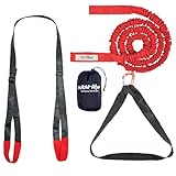TowWhee - MoTowWhee - The Original Bungee Tow Rope for Motorcycles | E-Bikes Extra Strong Stretch Pull Strap for Recovery Towing (MoTowWhee Kit)